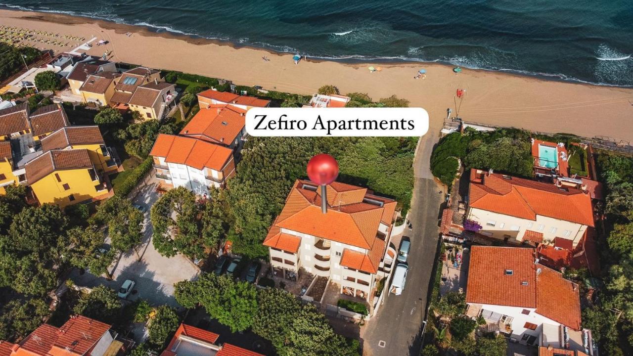 Zefiro Apartments San Vincenzo Exteriér fotografie